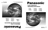 Panasonic CRT Television User manual