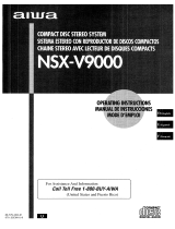 Aiwa NSX-V9000 User manual