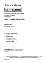 Craftsman 919.167631 Owner's manual