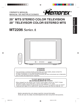 Memorex MT2206 User manual