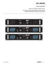 Qtx Sound SPL 400 User manual