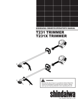 Shindaiwa T231 User manual