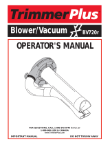 TrimmerPlus Plus BV720R User manual