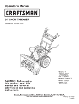 Craftsman 247.883550 User manual