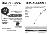 McCulloch MT2307 User manual