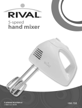 Rival HAND MIXER HM-708 User manual