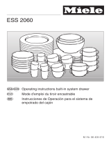 Miele ESS 2060 Owner's manual