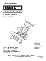 Craftsman 247.88833 User manual
