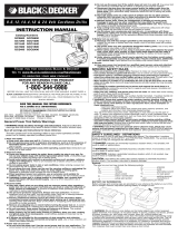 Black & Decker GC180WD User manual
