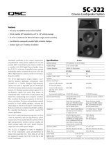 QSC SC-322 User manual