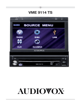 Audiovox VME 9309TS Owner's manual