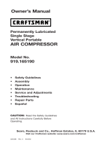 Craftsman 919.165190 Owner's manual