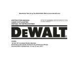 DeWalt DW999 User manual