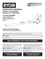 Ryobi P2101 User manual