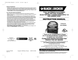 Black & Decker VEC1093DBD User manual