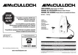 McCulloch 7096-H16J01 User manual