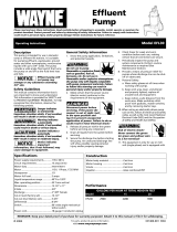 Wayne 331400-001 User manual