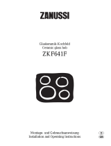 Zanussi ZKF641F User manual