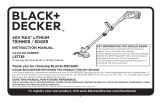 BLACK+DECKER LST136LSW136 User manual