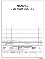 CyberHome DVR 1600 User manual