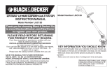 Black & Decker Cultivator LGC120 User manual