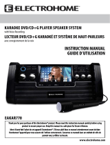 Electrohome EAKAR770 User manual