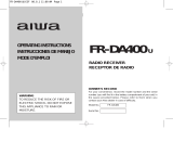 Aiwa FR-DA400 User manual