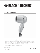 Black & Decker PX1200 User manual