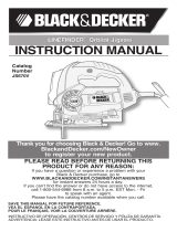 BLACK+DECKER JS670V User manual