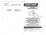 Black & Decker V-2 Million User manual