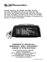 Schumacher Electric SE-1275A Owner's manual