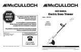 McCulloch MCT2027 User manual