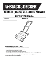 Black & Decker MM575 User manual