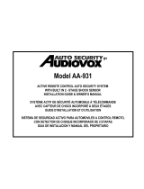 Audiovox AA-931 User manual