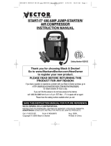 Black & Decker Vector Start-It VEC012C User manual