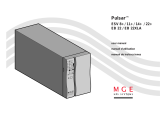 MGE UPS Systems 22+ EB 22 User manual