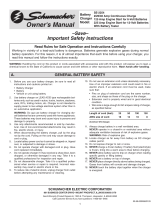 Schumacher SE-2254 Owner's manual