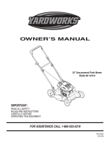 MTD 60-1616-6 User manual