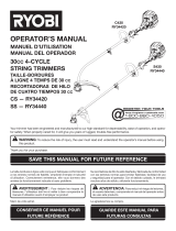 Ryobi S430 User manual