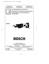 Bosch 1634VS User manual