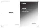 Yamaha R-8 Owner's manual