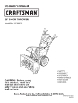 Craftsman 247.8897 User manual