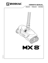 Zodiac MX8 Owner's manual