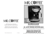 Mr. Coffee ECMP40 User manual