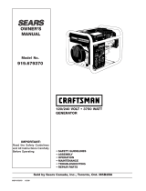 Craftsman 919.679370 Owner's manual
