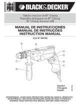 Black & Decker KR750 User manual