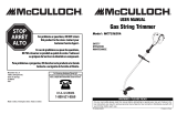 McCulloch MCT3362VA User manual