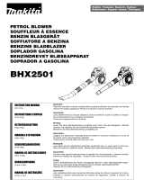 Makita BHX2501 User manual