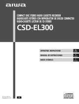Aiwa CSD-EL300 User manual