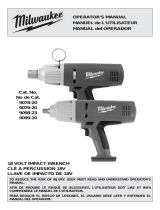 Milwaukee 9078-20 18v cordless impact wrench kit User guide